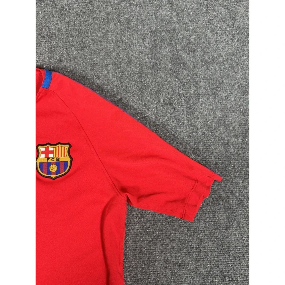 NIKE MEN'S BARCELONA 2017/2018 TRAINING TOP SOCCER FOOTBALL SHIRT JERSEY SIZE XS